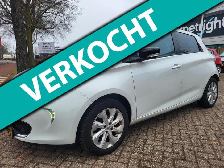 Renault ZOE Q210 Zen Quickcharge 22 kWh (ex Accu) TOP STAAT, Auto's, Renault, Bedrijf, Te koop, ZOE, ABS, Airbags, Airconditioning