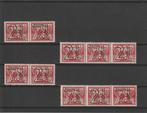 Nederland 1940, NVPH 356a t/m 356d, Ongebruikt., Postzegels en Munten, Verzenden, T/m 1940, Postfris