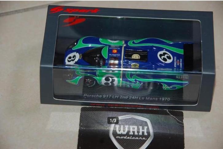 SALE !! 1:43 PORSCHE 917 LEMANS #3 SPARK S0928 WRH, Hobby en Vrije tijd, Modelauto's | 1:43, Zo goed als nieuw, Auto, Overige merken