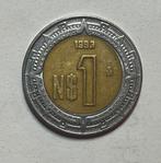 1 peso Mexico 1993, Postzegels en Munten, Munten | Amerika, Ophalen of Verzenden