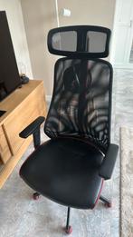 Bureaustoel / Gamestoel / Matchspel Ikea, Ophalen, Zo goed als nieuw, Zwart, Bureaustoel