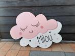 Geboortebord Wolk - Milou, Kinderen en Baby's, Ophalen of Verzenden
