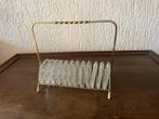 Vintage houder met Leerdam onderzetters 1960/70, Ophalen of Verzenden, Huis en Inrichting
