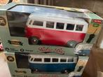 2 retro volkswagen busjes incl afstandbediening nieuw, Ophalen of Verzenden, Nieuw, Afstandsbediening