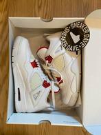 Nike Air Jordan 4 Metallic Red 44, Kleding | Heren, Wit, Ophalen of Verzenden, Sneakers of Gympen, Gedragen