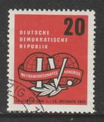 DDR 1957 595 Vakbondscongres, Gest, Postzegels en Munten, Ophalen of Verzenden, DDR, Gestempeld