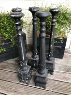 Houten kandelaars zwart, Ophalen, Gebruikt, Zwart, 75 cm of meer