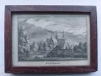 16 Ingelijste gravure uit 1792 van Rysbergen Rijsbergen, Antiek en Kunst, Kunst | Etsen en Gravures, Ophalen of Verzenden