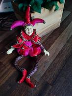 Harlekijn decoratie voor carnaval, Huis en Inrichting, Woonaccessoires | Kransen, Ophalen of Verzenden, Zo goed als nieuw