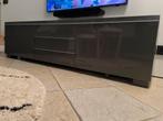 Besta Burs TV meubel - Antraciet, Huis en Inrichting, 150 tot 200 cm, Minder dan 100 cm, 25 tot 50 cm, Zo goed als nieuw