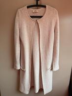 Be Pure gebreid/gehaakt lang vest - Beige - Maat XS S, Beige, Ophalen of Verzenden, Zo goed als nieuw, Maat 36 (S)