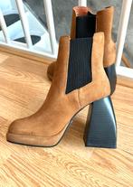 Zeer exclusieve laarsjes Topshop suede maat 38, Bruin, Lage of Enkellaarzen, Ophalen of Verzenden, Topshop