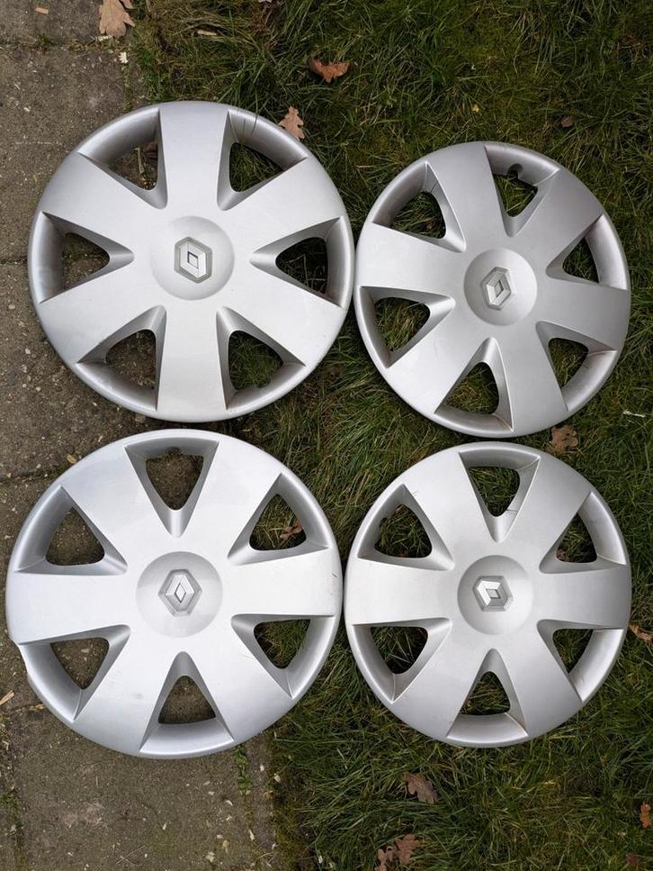 Renault wieldoppen 16 inch - Set van 4, Auto diversen, Wieldoppen, Ophalen