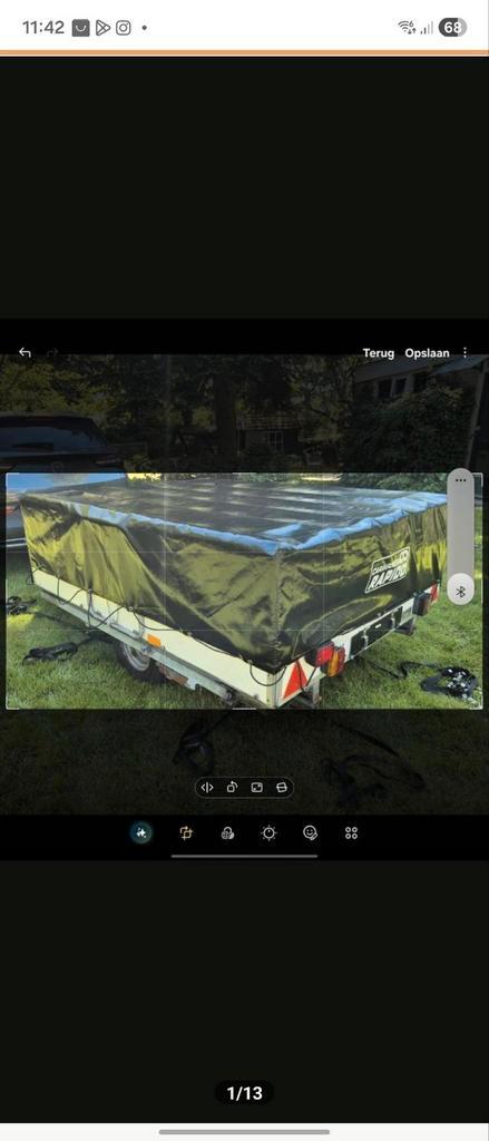 Rapido Vouwwagen - Compact en Handig!, Caravans en Kamperen, Kampeeraccessoires, Ophalen