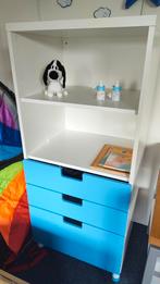 IKEA commode kast blauw, Kinderen en Baby's, Kinderkamer | Commodes en Kasten, Ophalen, Zo goed als nieuw