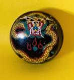 Cloisonne doosje met Draken Decor., Ophalen of Verzenden