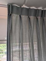 Groene Kamerhoge Gordijnen 2.55 x 1.55, Huis en Inrichting, Stoffering | Gordijnen en Lamellen, Ophalen of Verzenden, Zo goed als nieuw