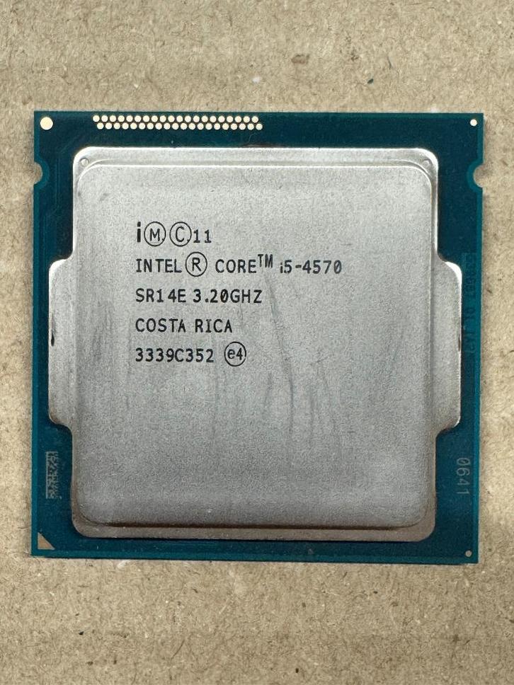 Intel Core i5-4570 Betrouwbare 3.2GHz processor (LGA1150), Computers en Software, Processors, Zo goed als nieuw, 4-core, 3 tot 4 Ghz