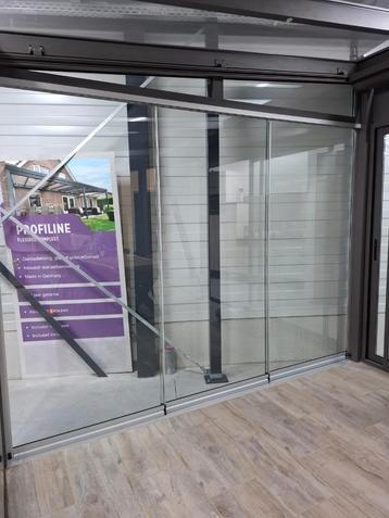 Glasschuifwand 295x220cm (bxh) beschikbaar voor biedingen