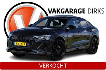 Audi E-tron Sportback 55 Quattro S-Line 95 kWh ✅ Pano ✅  beschikbaar voor biedingen