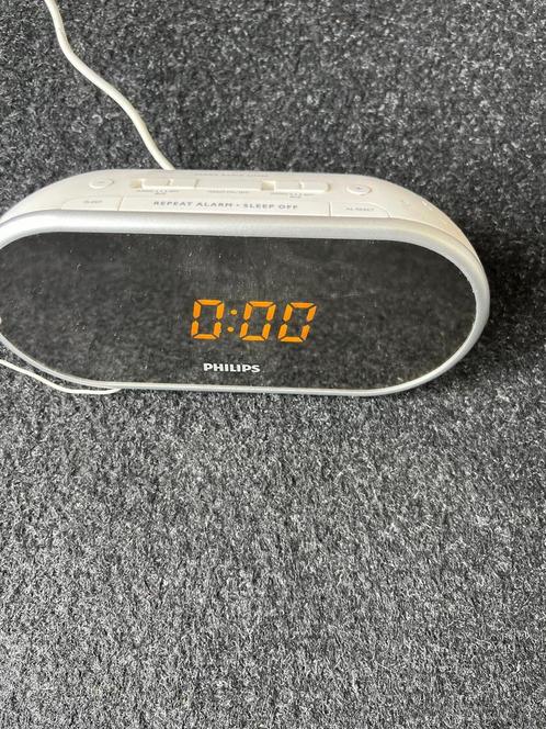 Philips digitale wekker radio in goede staat., Witgoed en Apparatuur, Wekkers, Gebruikt, Ophalen of Verzenden