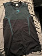 Gymshark Onyx 5.0 Tanktop blauw M, Fitness, Gymshark, Nieuw, Ophalen of Verzenden