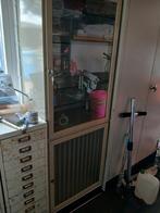 Apothekerskast, Huis en Inrichting, Kasten | Vitrinekasten, Ophalen, Gebruikt, 50 tot 100 cm, Glas