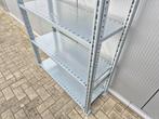 Schafer Legbordstelling 40cm diep Stelling Kast Gebruikt, Gebruikt, 200 cm of meer, Metaal, 25 tot 50 cm