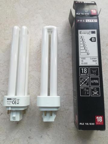 OP = OP / PreLite PL-C, G24q-2 / G24d-2, 18w, kleur 830, 840 beschikbaar voor biedingen
