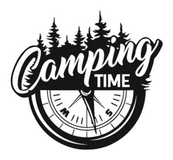 Camper caravan sticker camping time beschikbaar voor biedingen
