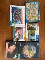 6x 1000 legpuzzels divers, Hobby en Vrije tijd, Ophalen of Verzenden, Zo goed als nieuw