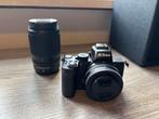 Nikon z50 , kitlens + Nikkor 50-250 + 6 filters + rugzak !, Audio, Tv en Foto, Fotocamera's Digitaal, Ophalen, Zo goed als nieuw
