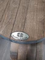 Houten wijnvat tafelset, Ophalen