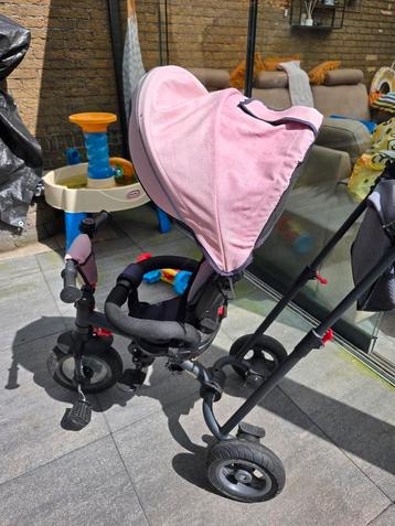 Lionelo - Driewieler voor kinderen TRIS roze beschikbaar voor biedingen