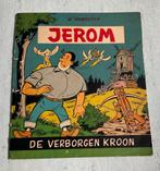 Jerom strip W. Vandersteen de verborgen kroon oude uitgave, Eén stripboek, Ophalen of Verzenden, Gelezen