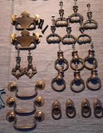 Oude messing handgrepen, Ophalen of Verzenden