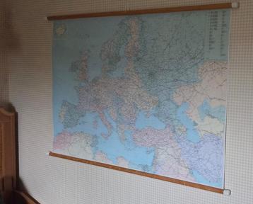 grote wereldkaart Europa politisch 1:5.000.000 beschikbaar voor biedingen