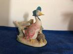 Beatrix Potter Beeldje Eend Jemima Puddle-Duck, Ophalen of Verzenden, Zo goed als nieuw, Dier