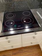 Keramische kookplaat Siemens incl pannenset, Witgoed en Apparatuur, Kookplaten, Ophalen, Keramisch, 4 kookzones, Zo goed als nieuw
