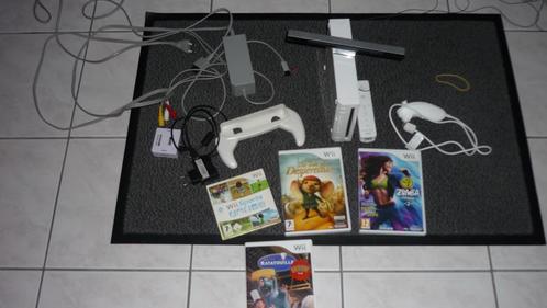 Nintendo Wii met Hdmi en tulp 4 spellen Compleet, Spelcomputers en Games, Spelcomputers | Nintendo Wii, Met 1 controller, Met games