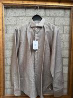 Nieuw overhemd Xacus maat 45 bruin / grijs, Kleding | Heren, Overhemden, Bruin, Xacus, Nieuw, Ophalen of Verzenden