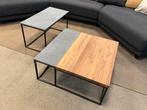 Nieuw Rolf Benz 985 213 Salontafel noten hout Leisteen Tafel, Huis en Inrichting, Tafels | Salontafels, Nieuw, Ophalen of Verzenden