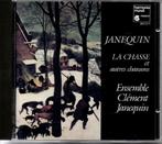 Janequin: La Chasse ea chansons / ens. Clément Janequin, Ophalen of Verzenden, Middeleeuwen en Renaissance, Zo goed als nieuw
