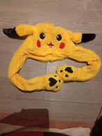 Pikachu muts met bewegende oren!, Kinderen en Baby's, Speelgoed | Knuffels en Pluche, Ophalen of Verzenden, Zo goed als nieuw
