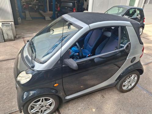 Smart 0.6 40KW Cabrio AUT 2001 Grijs, Auto's, Overige Auto's, Bedrijf, Benzine, A, Cabriolet, Automaat, Origineel Nederlands, Zilver of Grijs