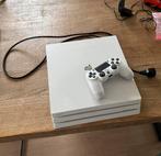 Playstation 4 Pro Wit, Spelcomputers en Games, Spelcomputers | Sony PlayStation 4, Ophalen, Gebruikt, 1 TB, Met 1 controller