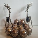 Countryfield kerstballen Marissa S antiek/brons, Diversen, Kerst, Nieuw, Ophalen of Verzenden