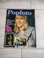 Popfoto december 1973 met super poster, Verzamelen, Ophalen of Verzenden, 1960 tot 1980, Nederland, Tijdschrift