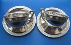 Zilveren Deco Thee kopjes set, gemaakt door Delheid Freres, Antiek en Kunst, Verzenden, Zilver