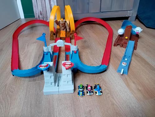 Hot wheels Mario Kart Racebaan Bowser en Boo, Kinderen en Baby's, Speelgoed | Racebanen, Gebruikt, Racebaan, Handmatig, Hot Wheels